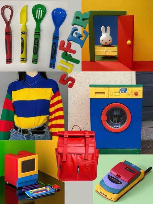 Primary colour interiors
