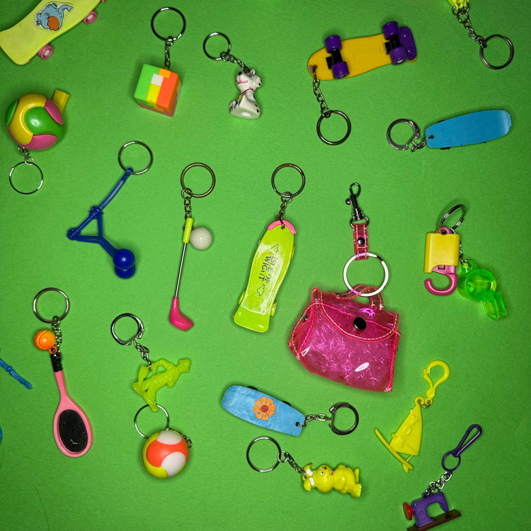 INDIVIDUAL KEYRING CHARMS