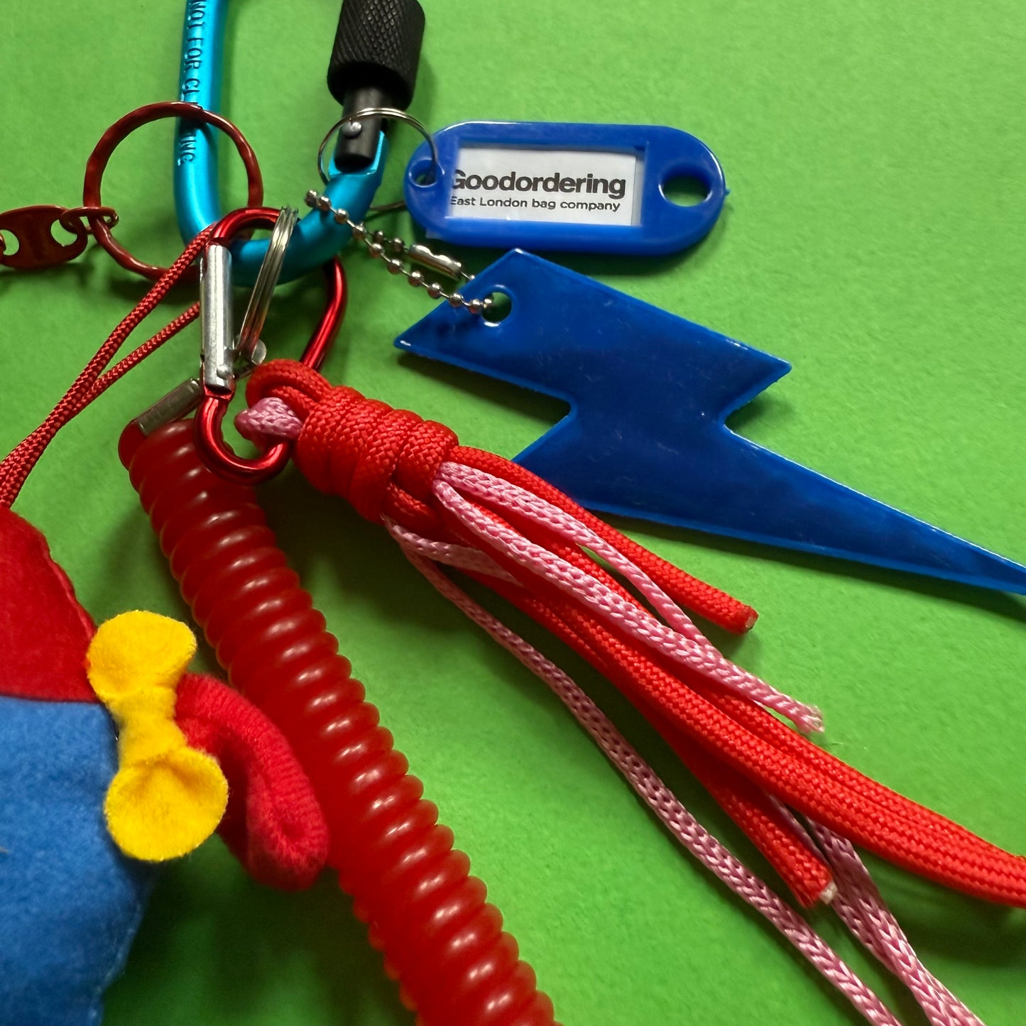 Bag charm and keyring Little Miss Giggles