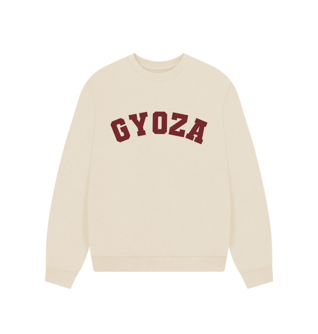 Oat Gyoza oversized organic cotton sweatshirt