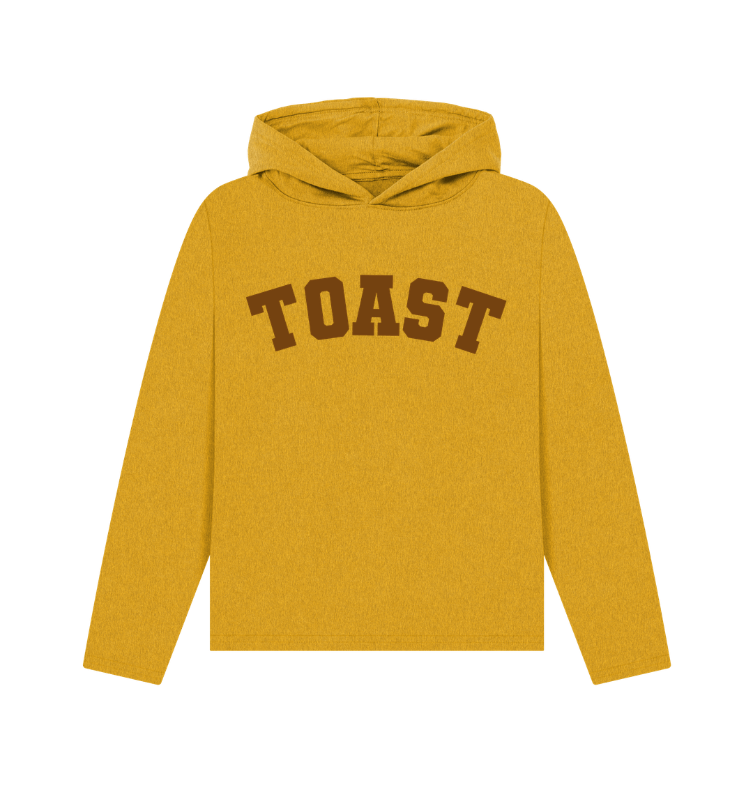 Sunflower Yellow Toast organic cotton hoodie