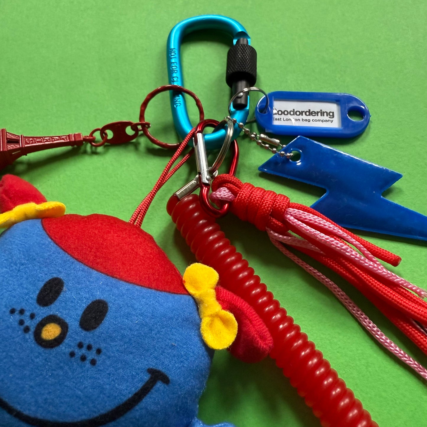 Bag charm and keyring Little Miss Giggles