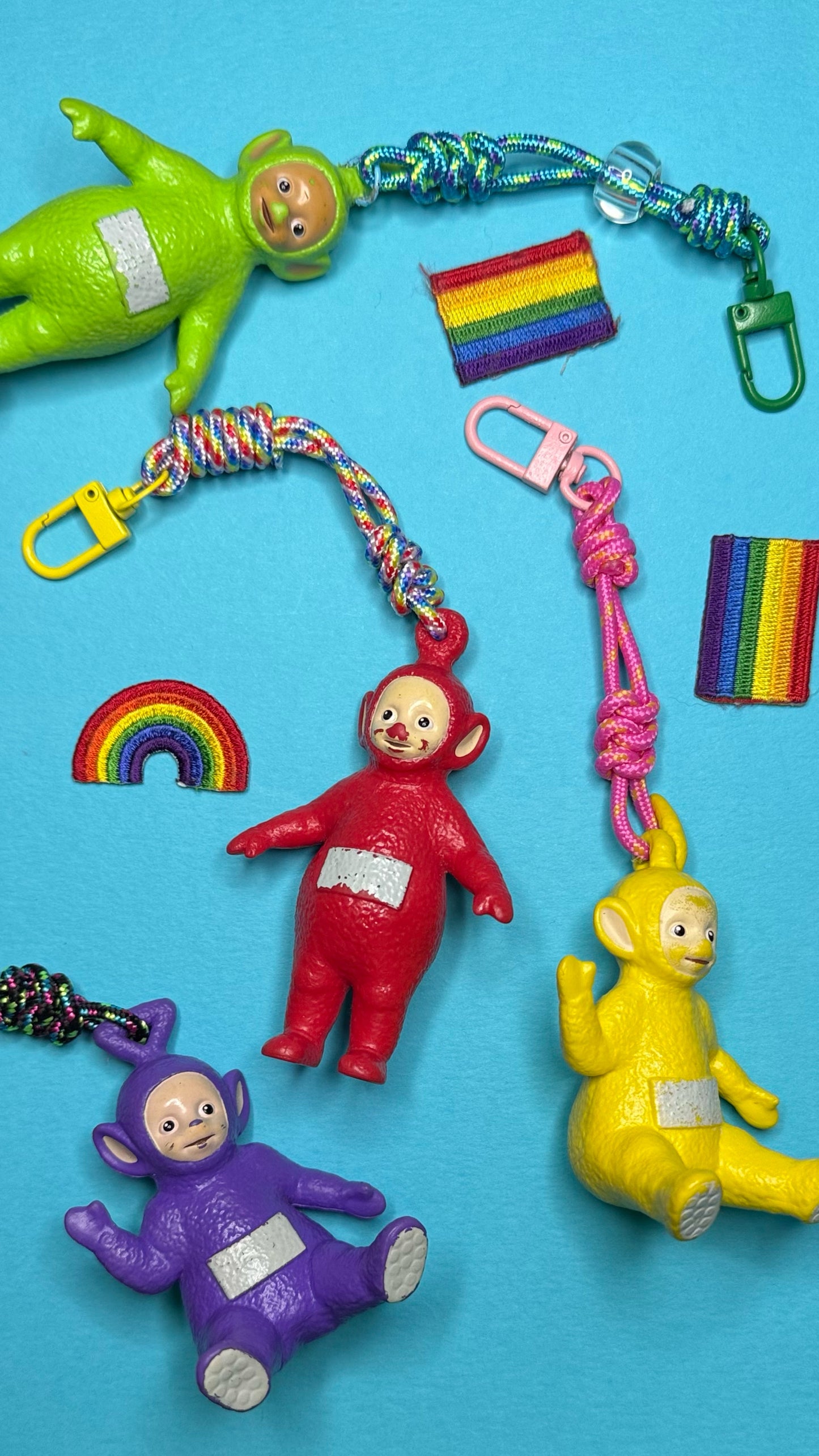 Teletubbie keyrings
