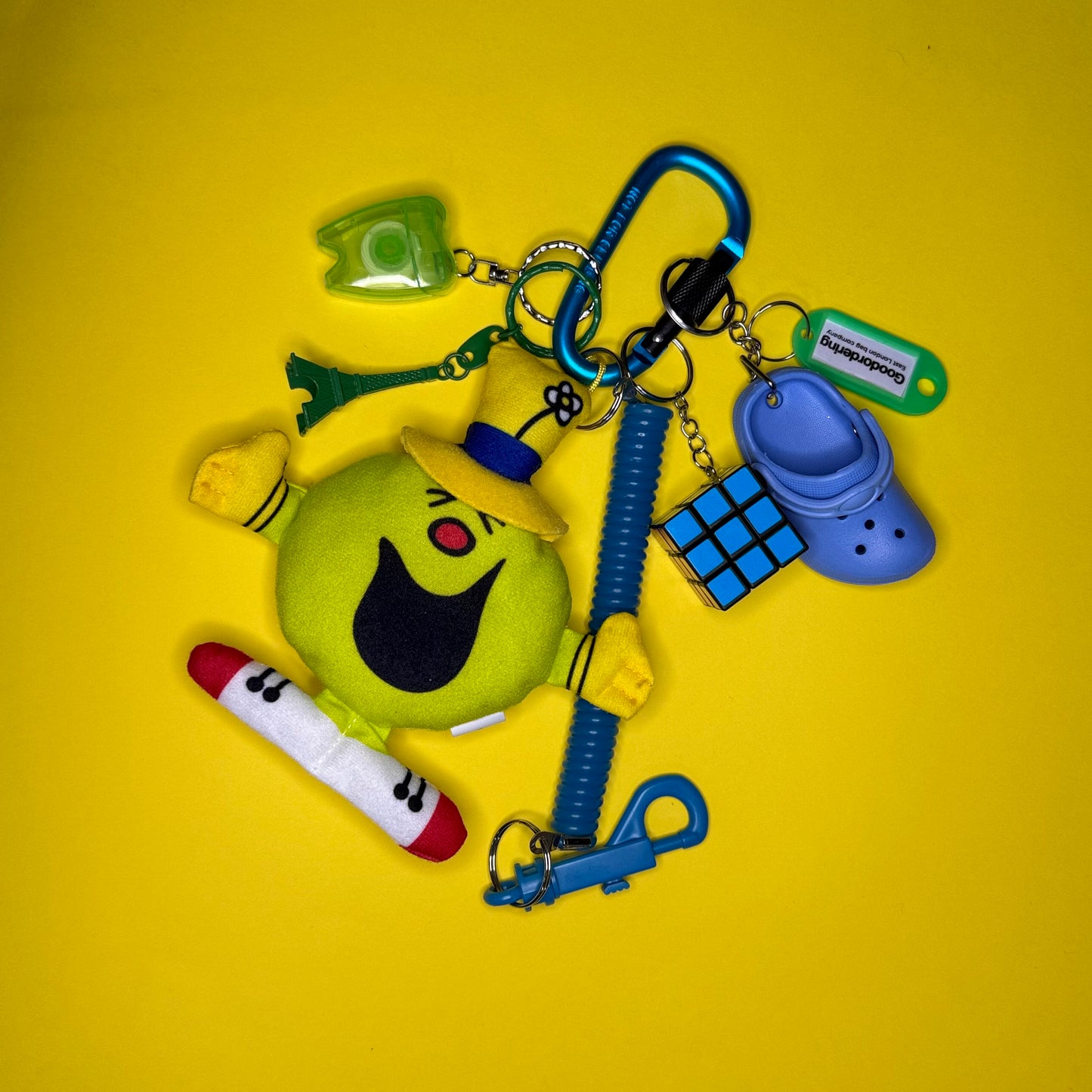 Bag charm and keyring Mr Funny