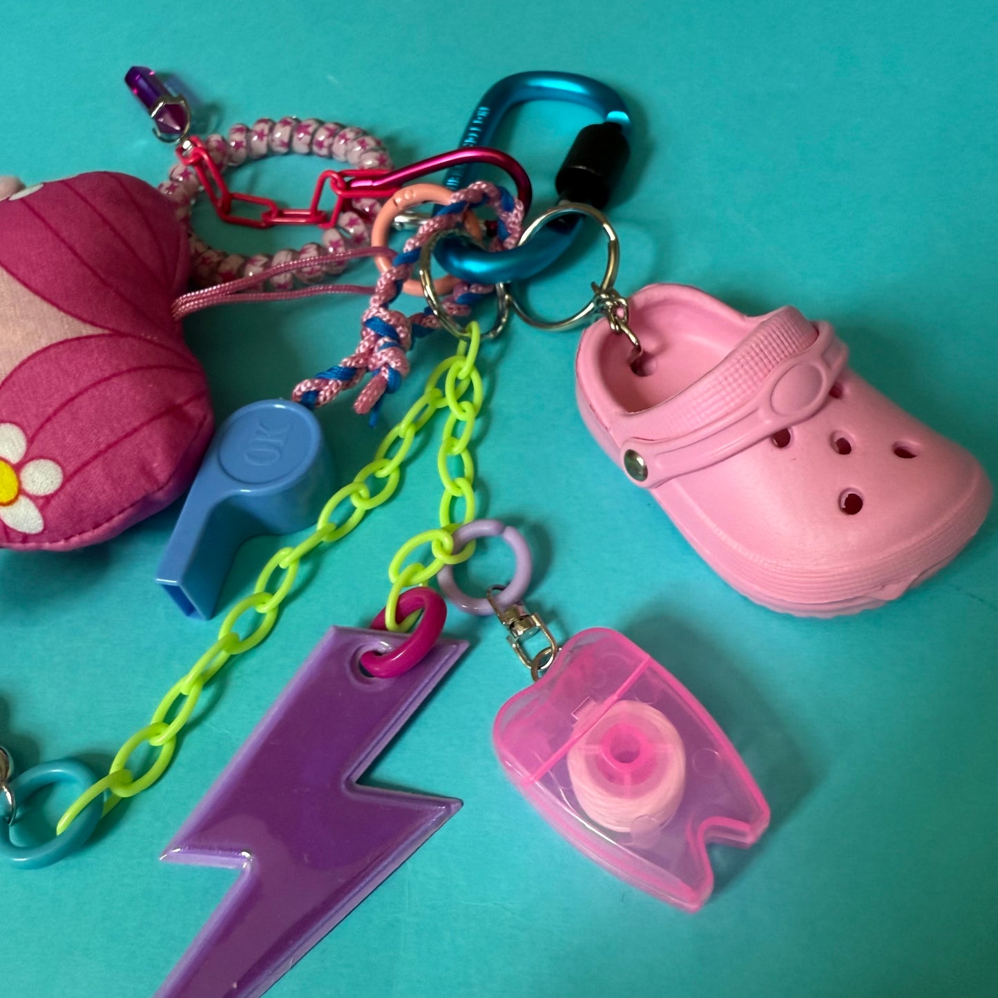 Bag charm and keyring Little Miss Hug