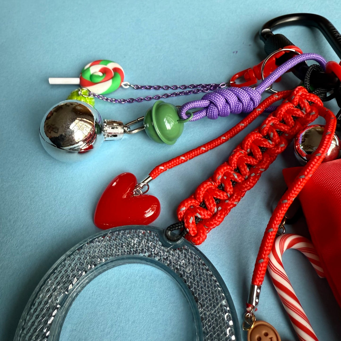 Bag charm and keyring christmas