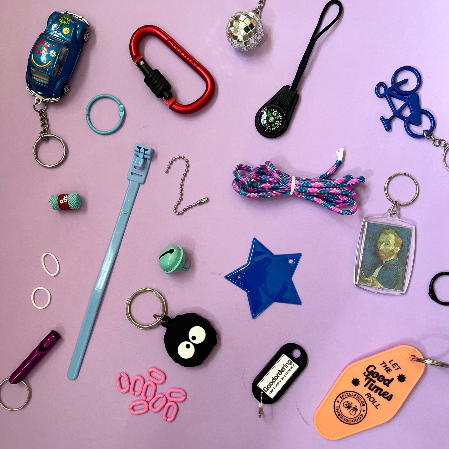 Charm keyring DIY kit car