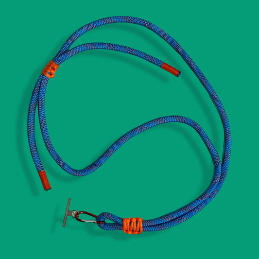 XL Cord Phone strap lanyard black yellow