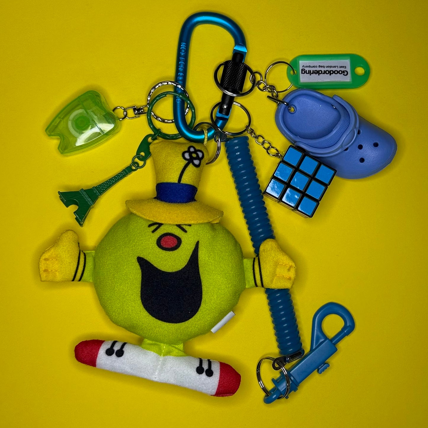 Bag charm and keyring Mr Funny