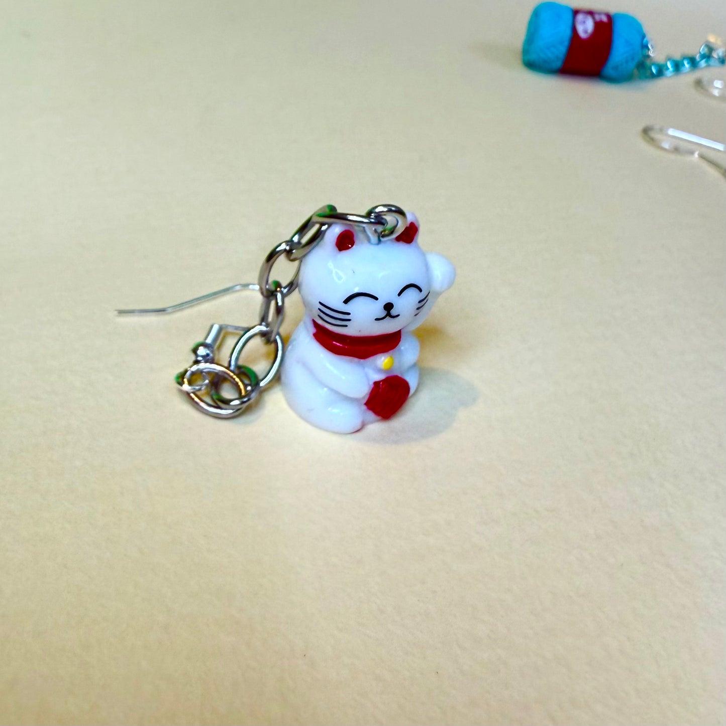Cute drop chain earrings