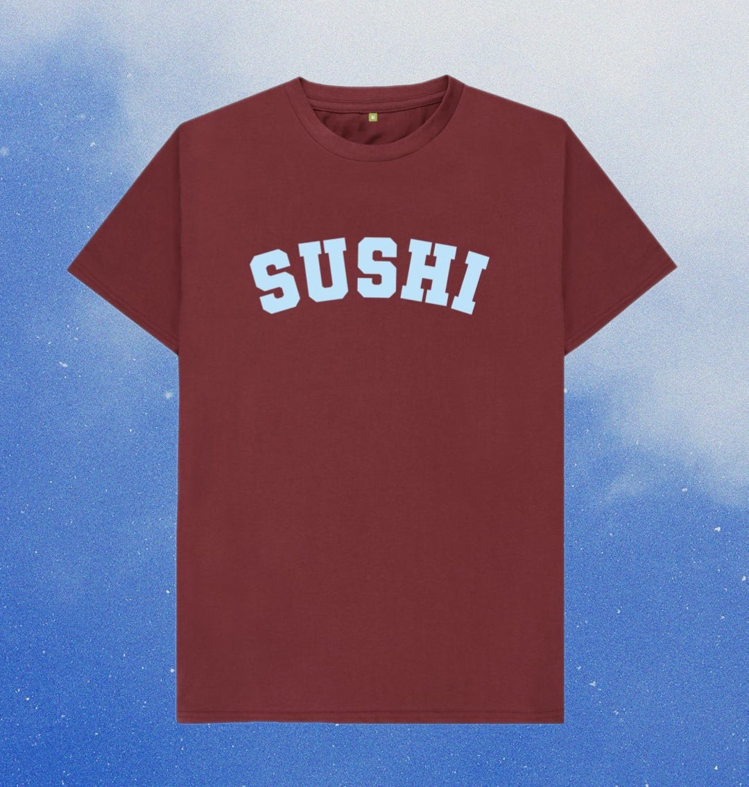 Sushi varsity t-shirt