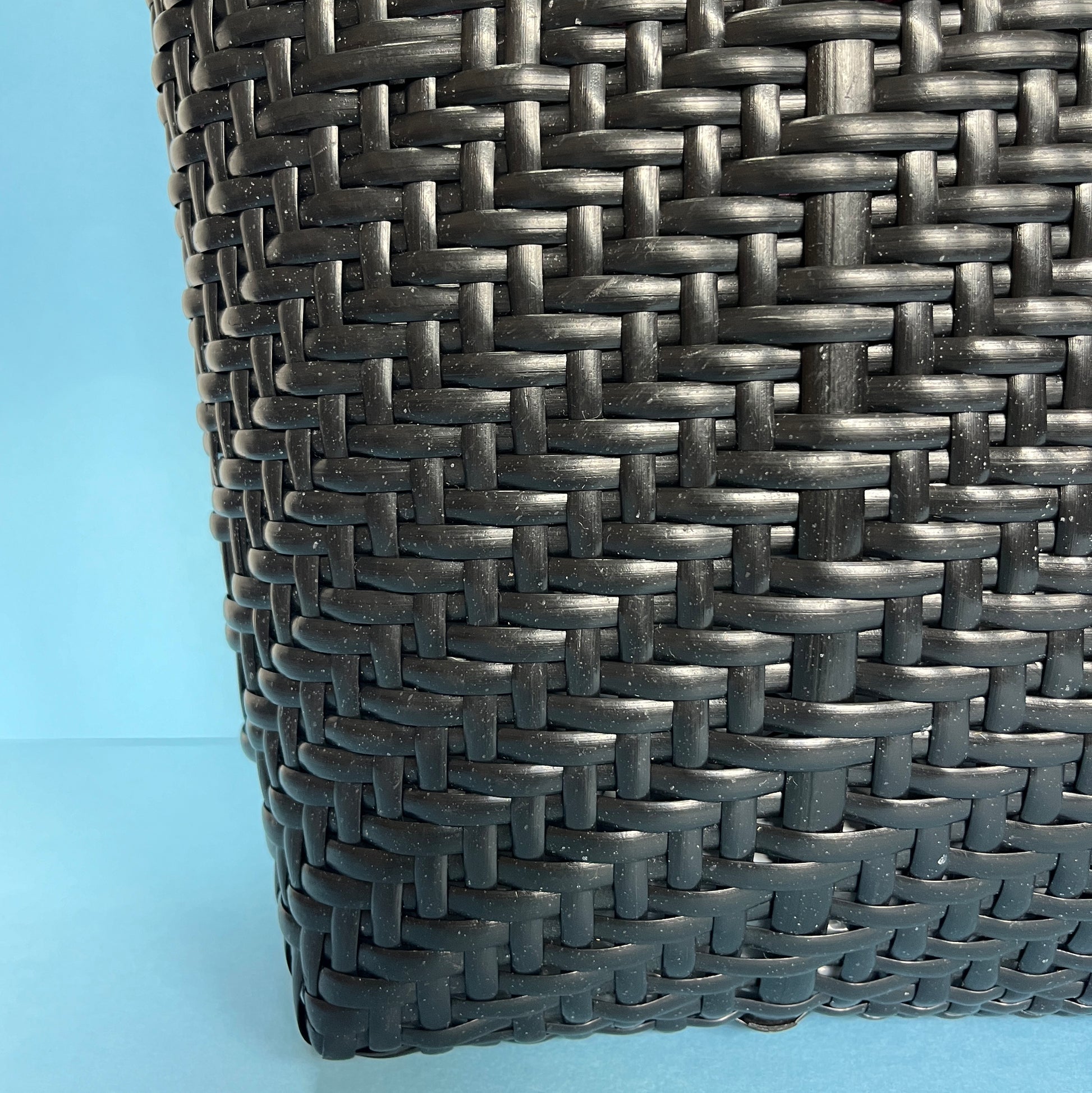 Goodordering woven basket pannier bag bike bag