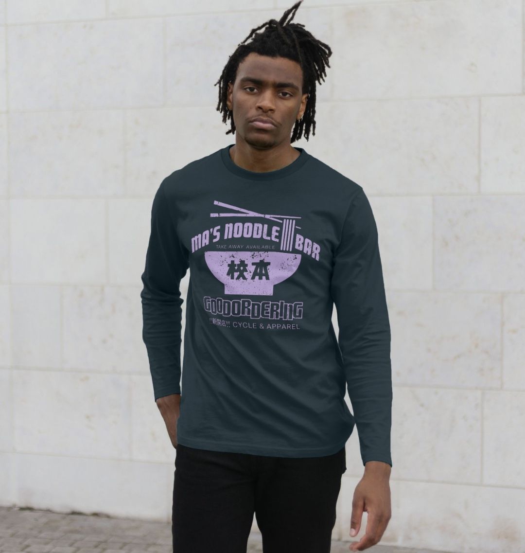 Long Sleeve Ma’s Noodle Bar T-shirt