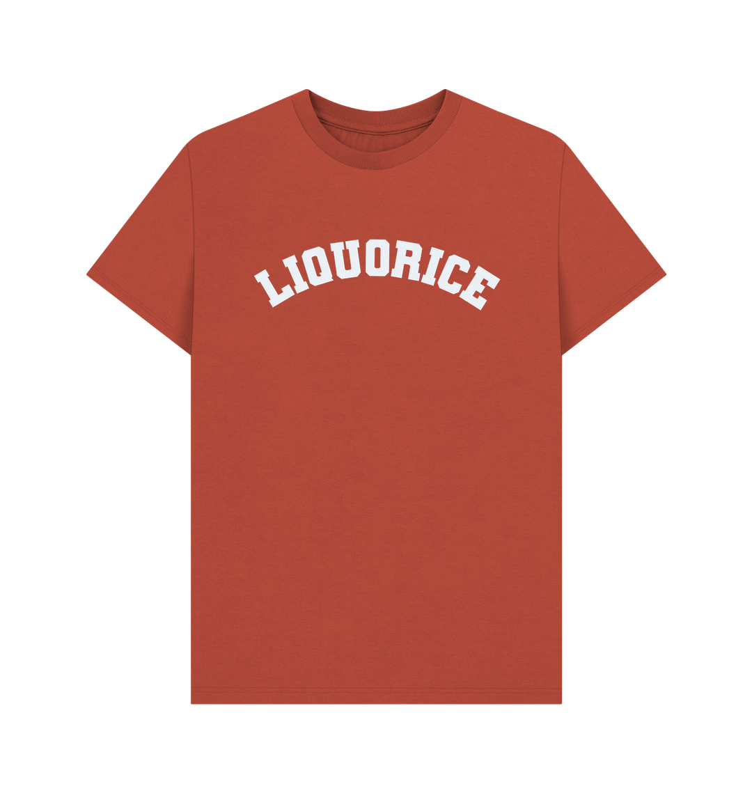 Rust Liquorice Varsity T-shirt