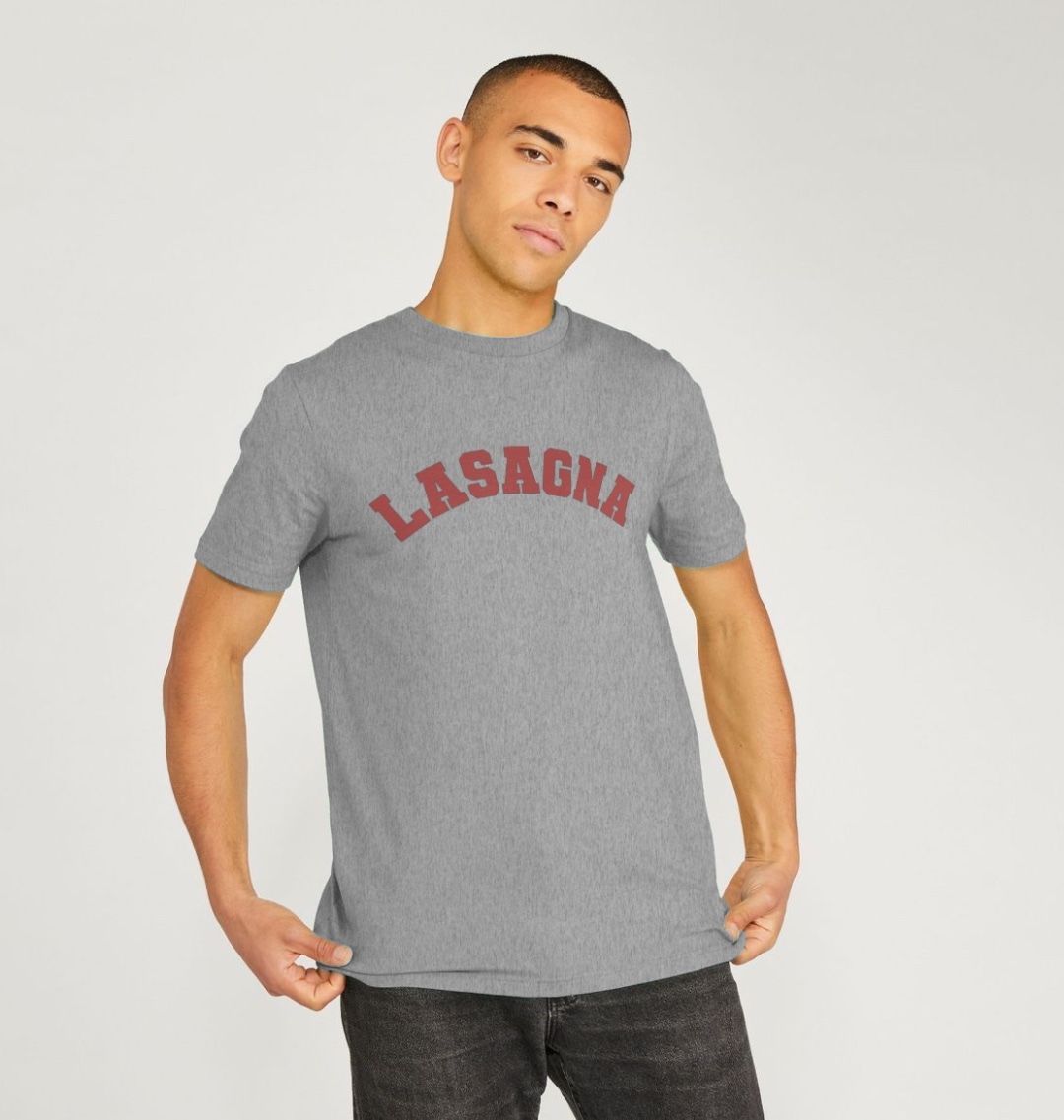 Lasagna varsity t-shirt