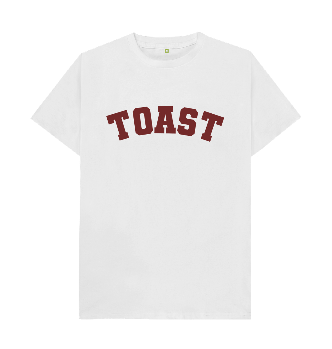 White Toast varsity unisex t-shirt 2