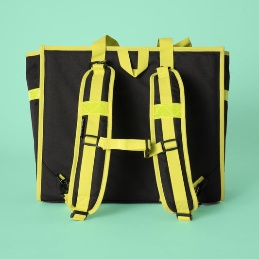 large tote bag backpack with detachable backpack straps