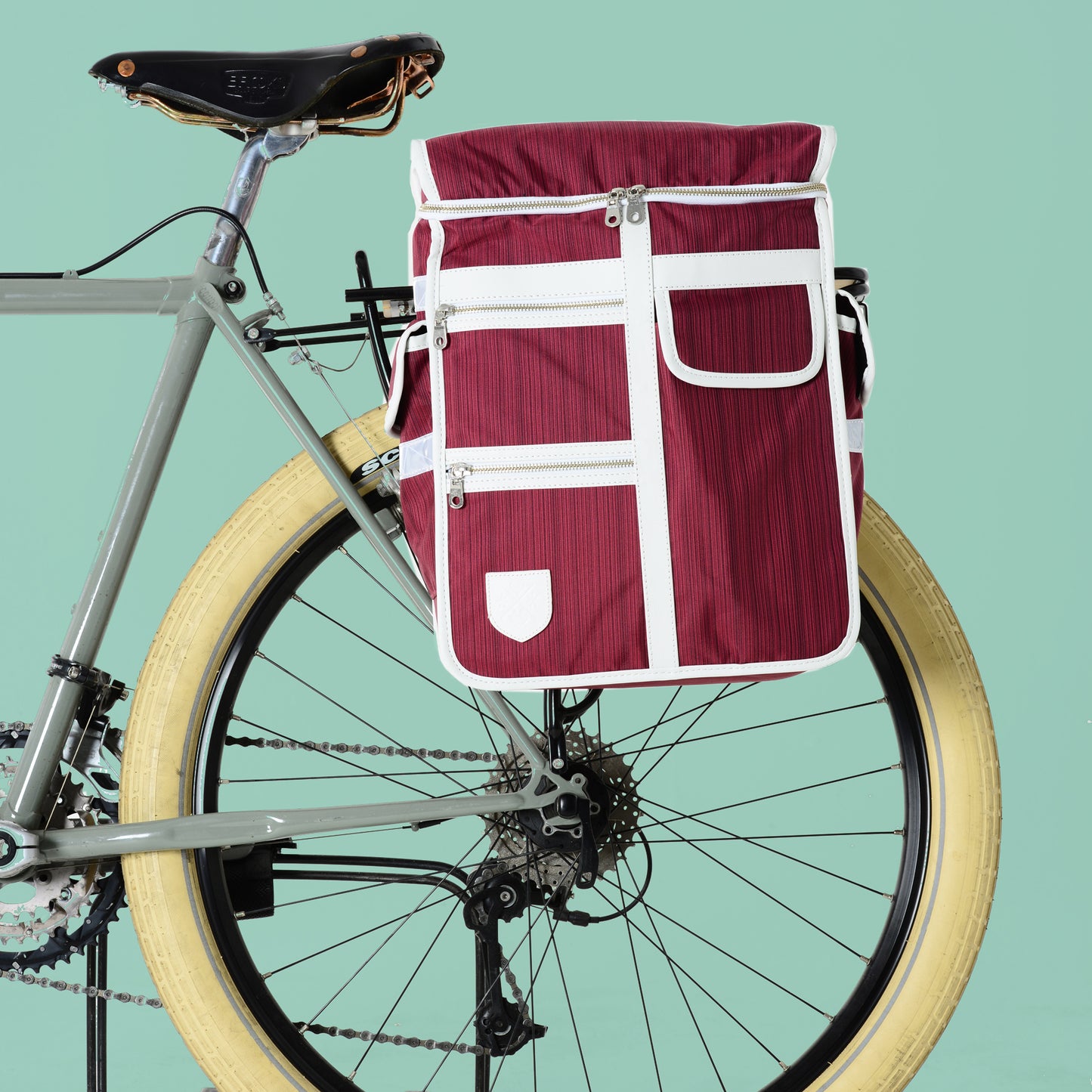 Pannier classic Maroon