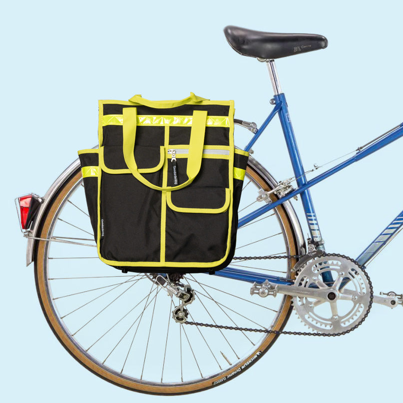 Neon market shopper pannier