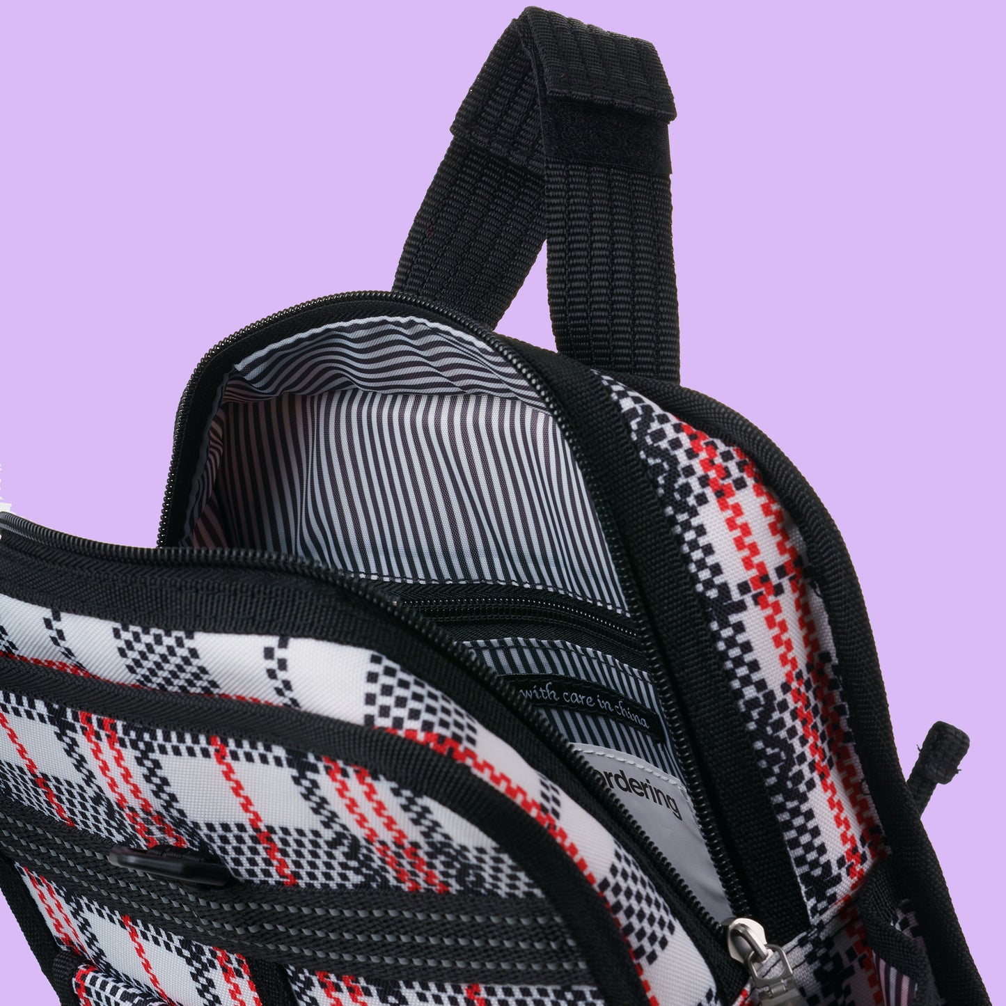 Tartan Mini Backpack Eco