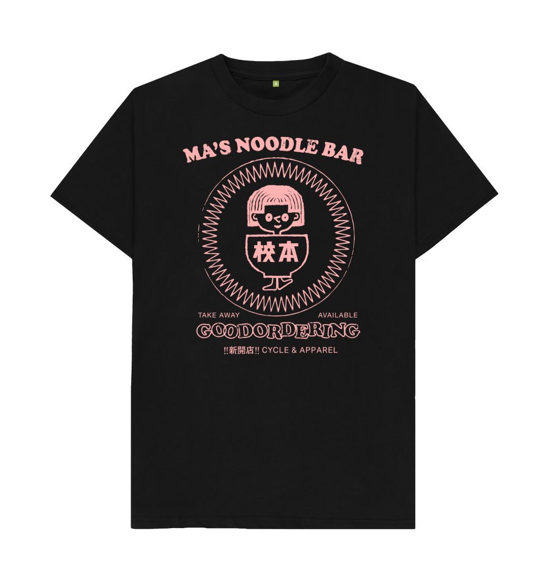 Black Stamp logo T-shirt Unisex 2