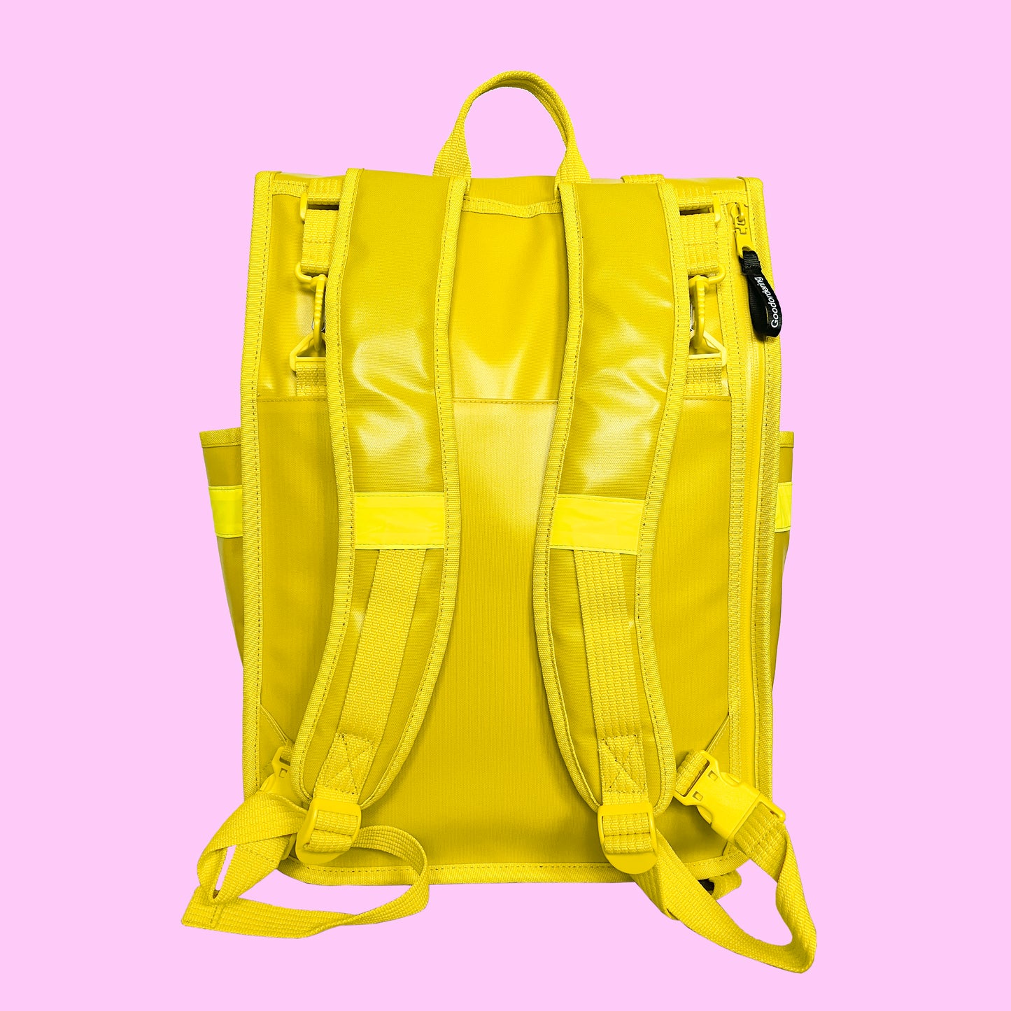 Monochrome Rolltop Backpack Pannier Yellow 2.0