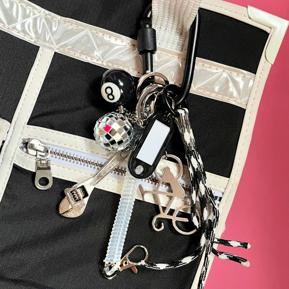 Lucky spanner bag charm