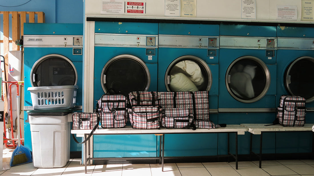 An East London laundrette