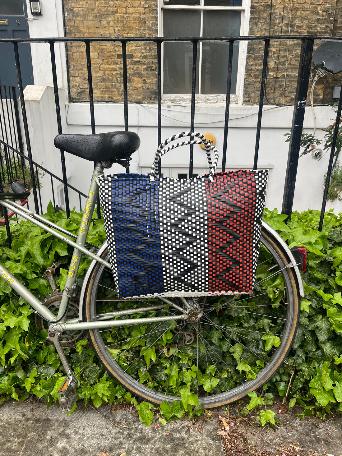 Bike Pannier woven baskets