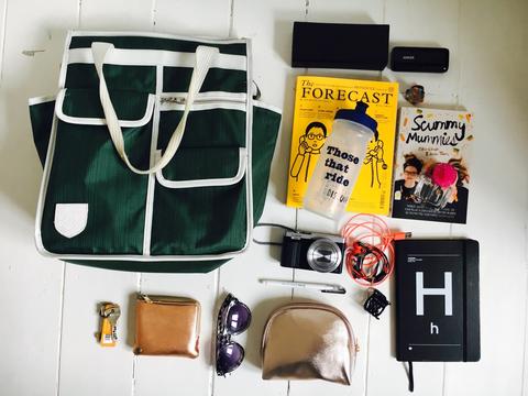 WHAT'S IN HELEN'S BAG?