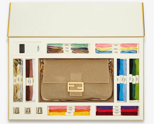 Fendi bagette with embroidery kit