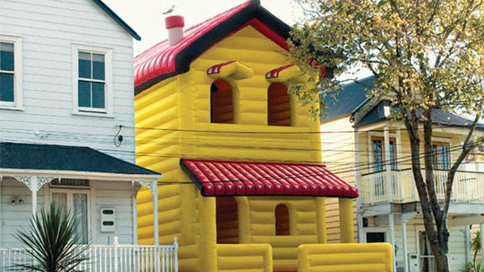inflatable house