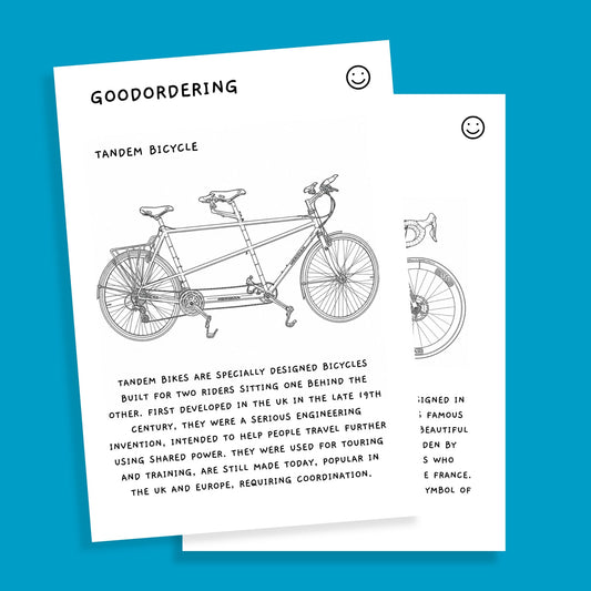 Creating "Big Book of Bikes" colouring and fact book