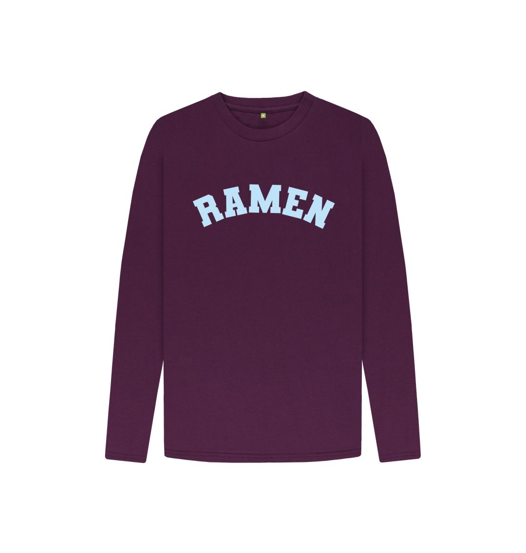 Purple Kids long sleeve Ramen T-shirt