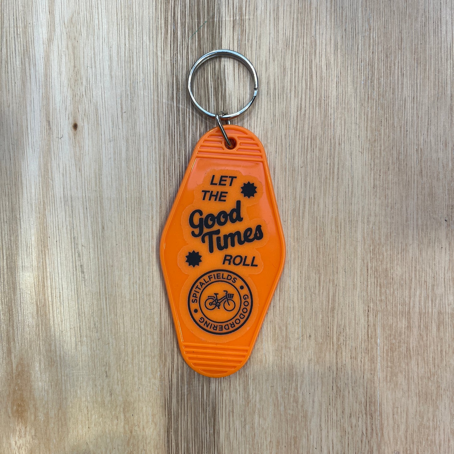 Motel keyring