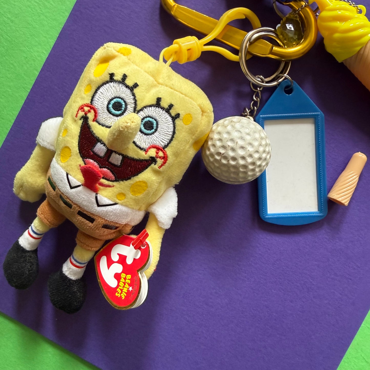 Bag charm and keyring Spongebob