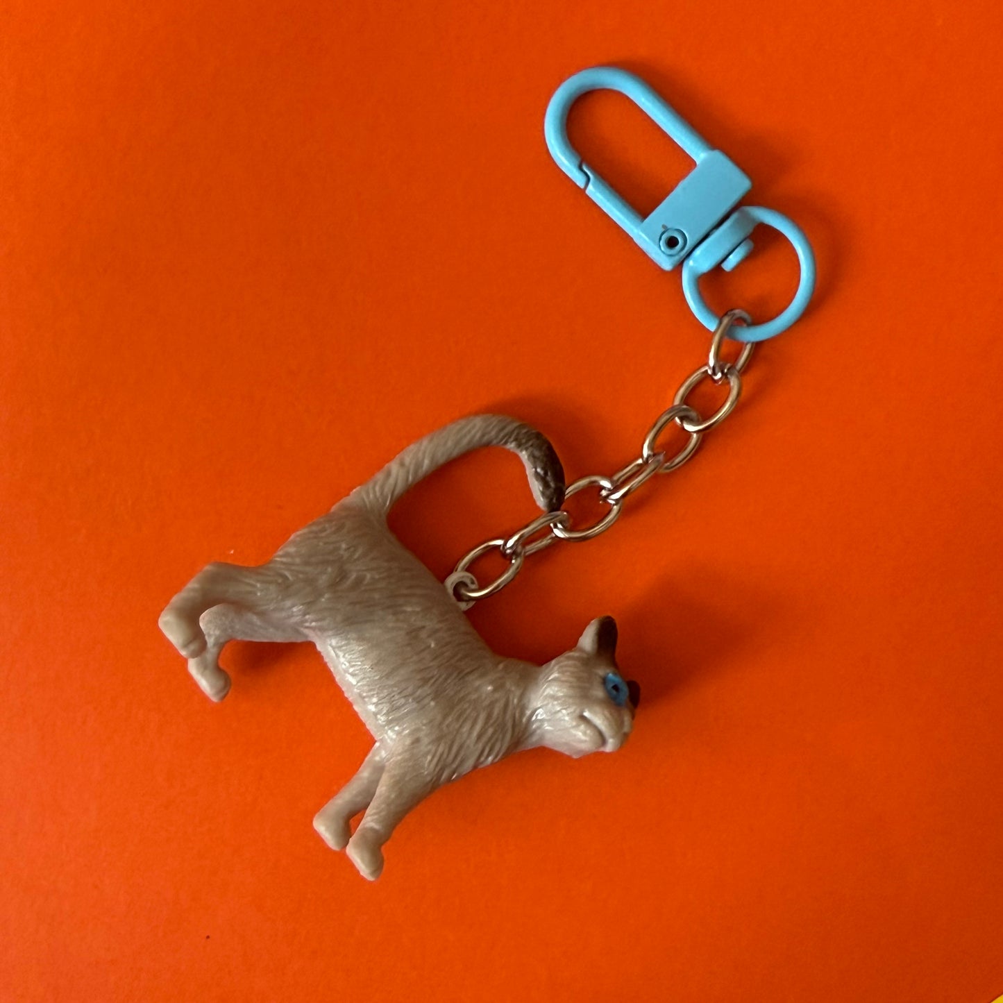 Vintage toy animal keyring charms