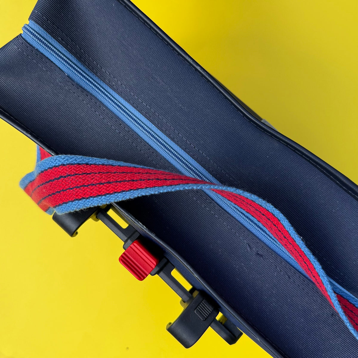 Navy Vintage Canvas Messenger Bike Pannier