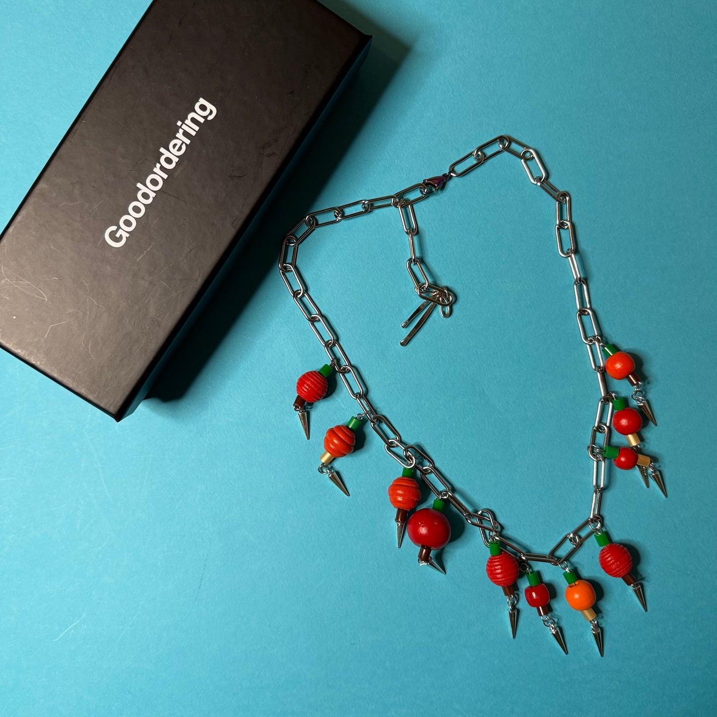 Red berry necklace