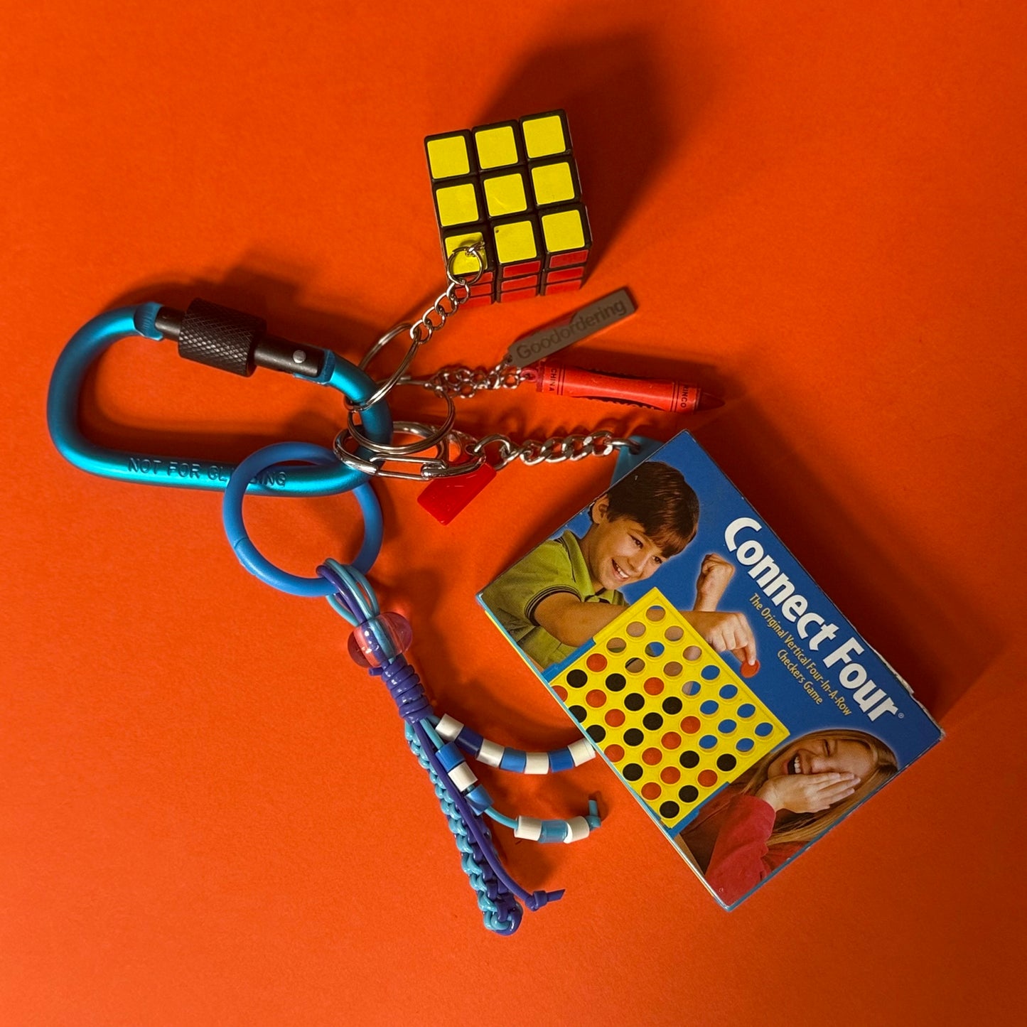 Bag charm and keyring Connect Four 2000