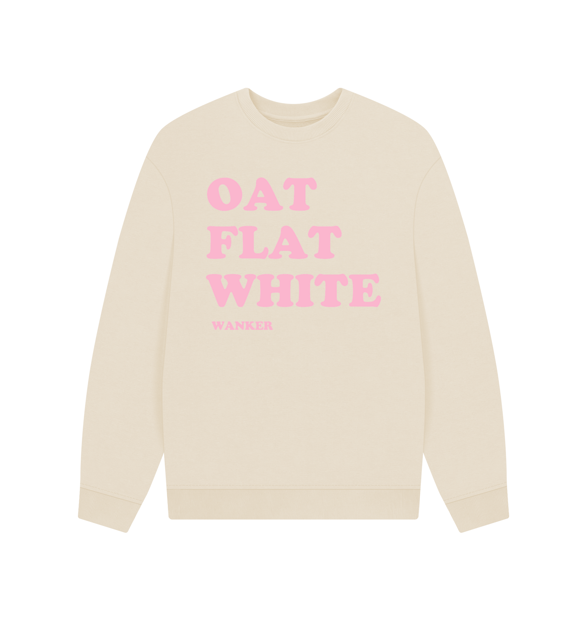 Oat Printed Sweater Front