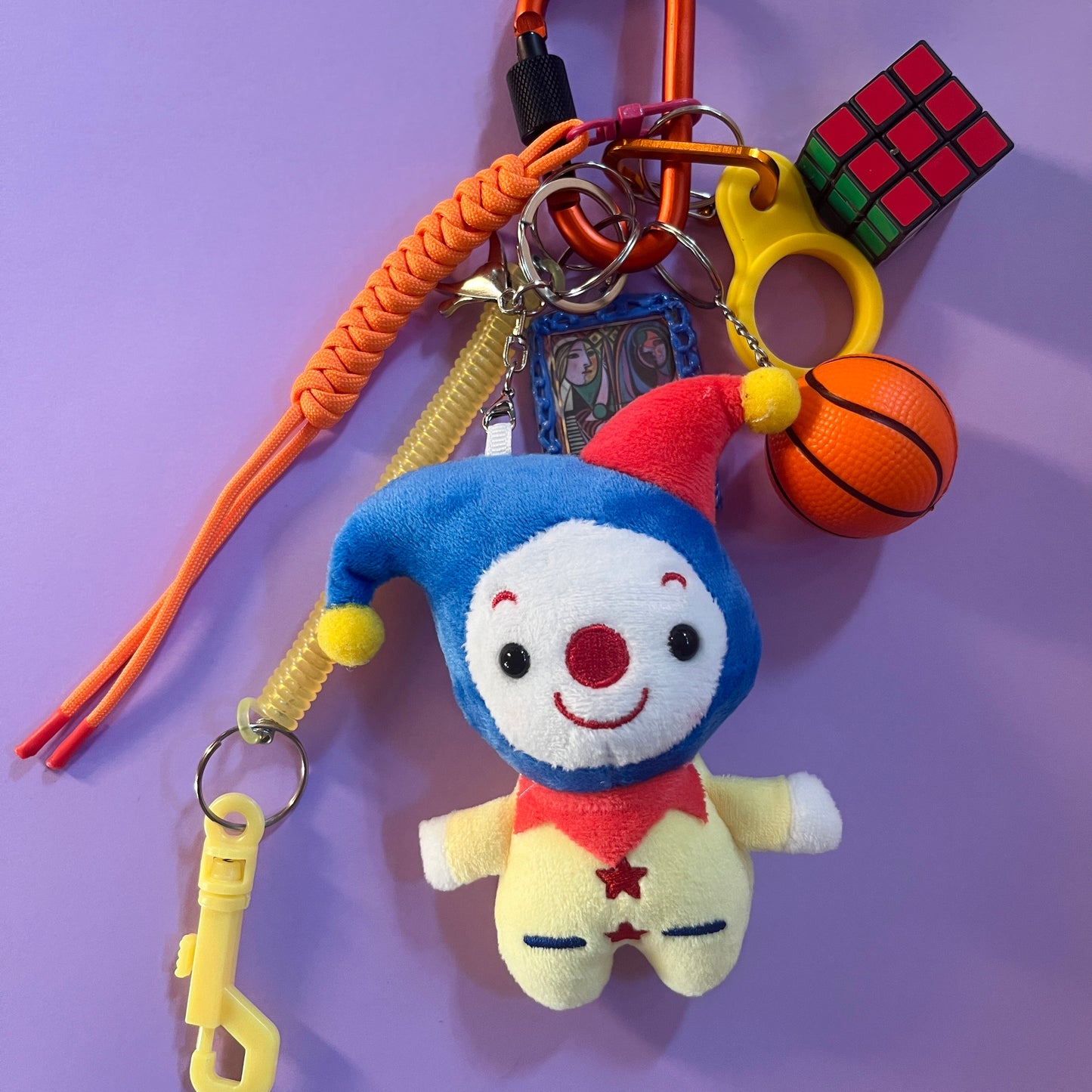 Bag charm clown 2