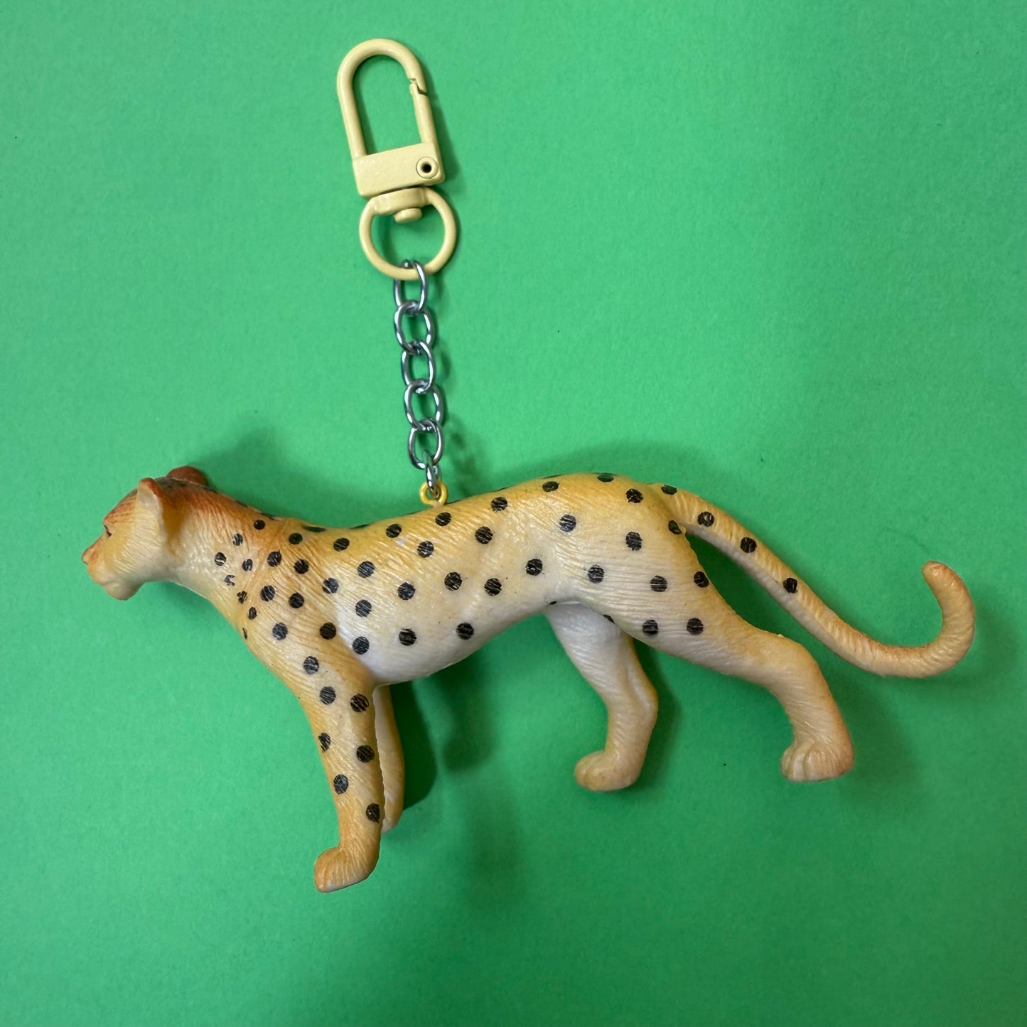 Vintage toy animal keyring charms