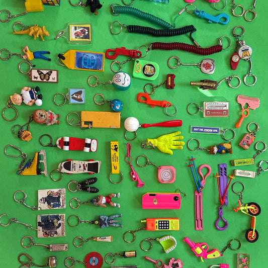 Lucky dip 80s keyring