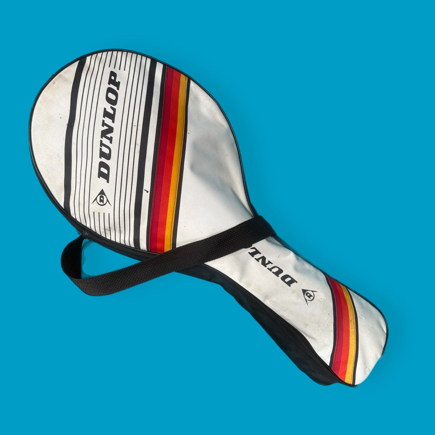Upcycled retro tennis bag pannier