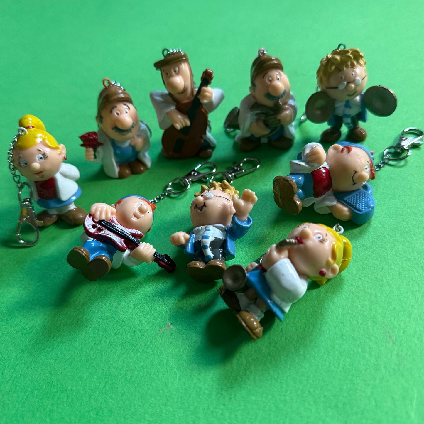 Vintage tetley key folk keyrings