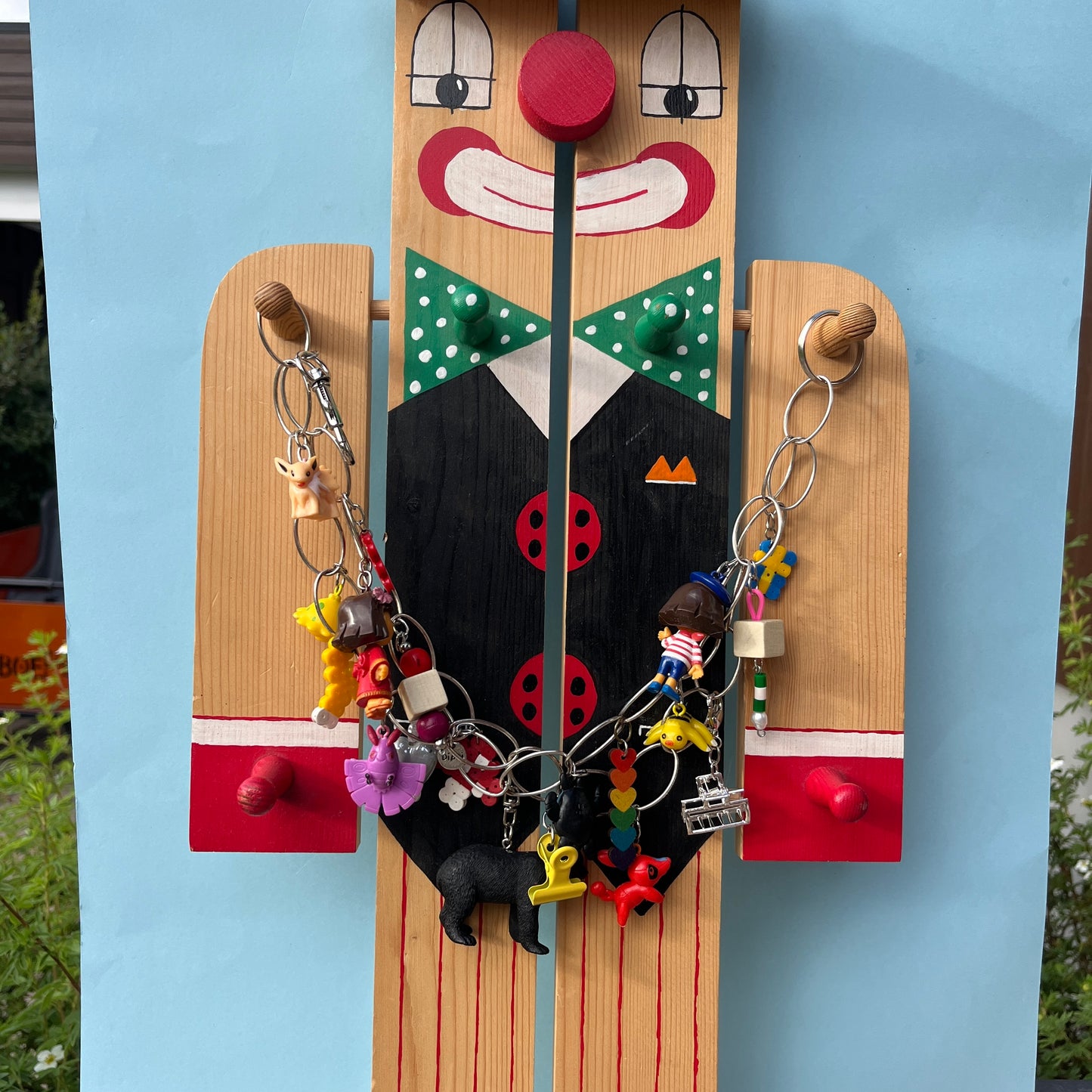 Clowncore vintage clown display unit