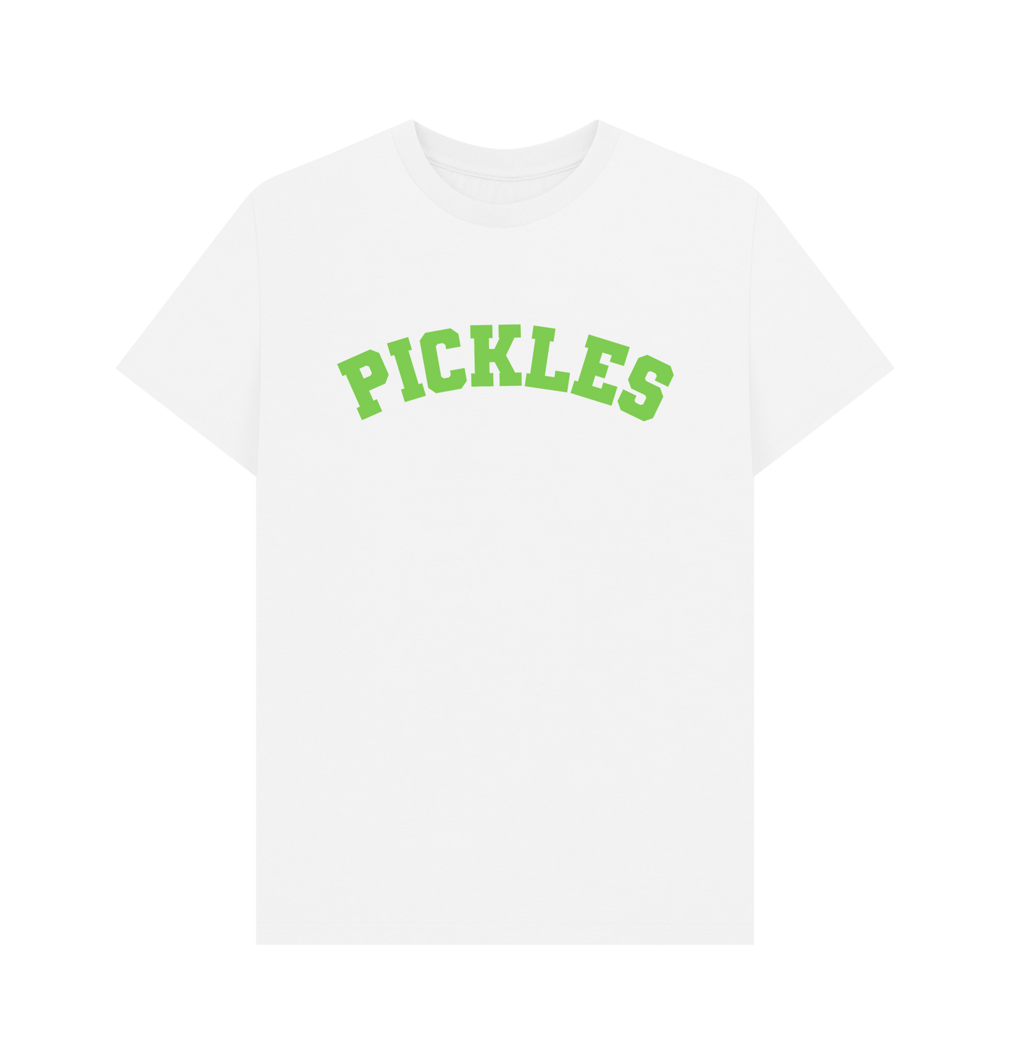 White Printed T-shirt Front