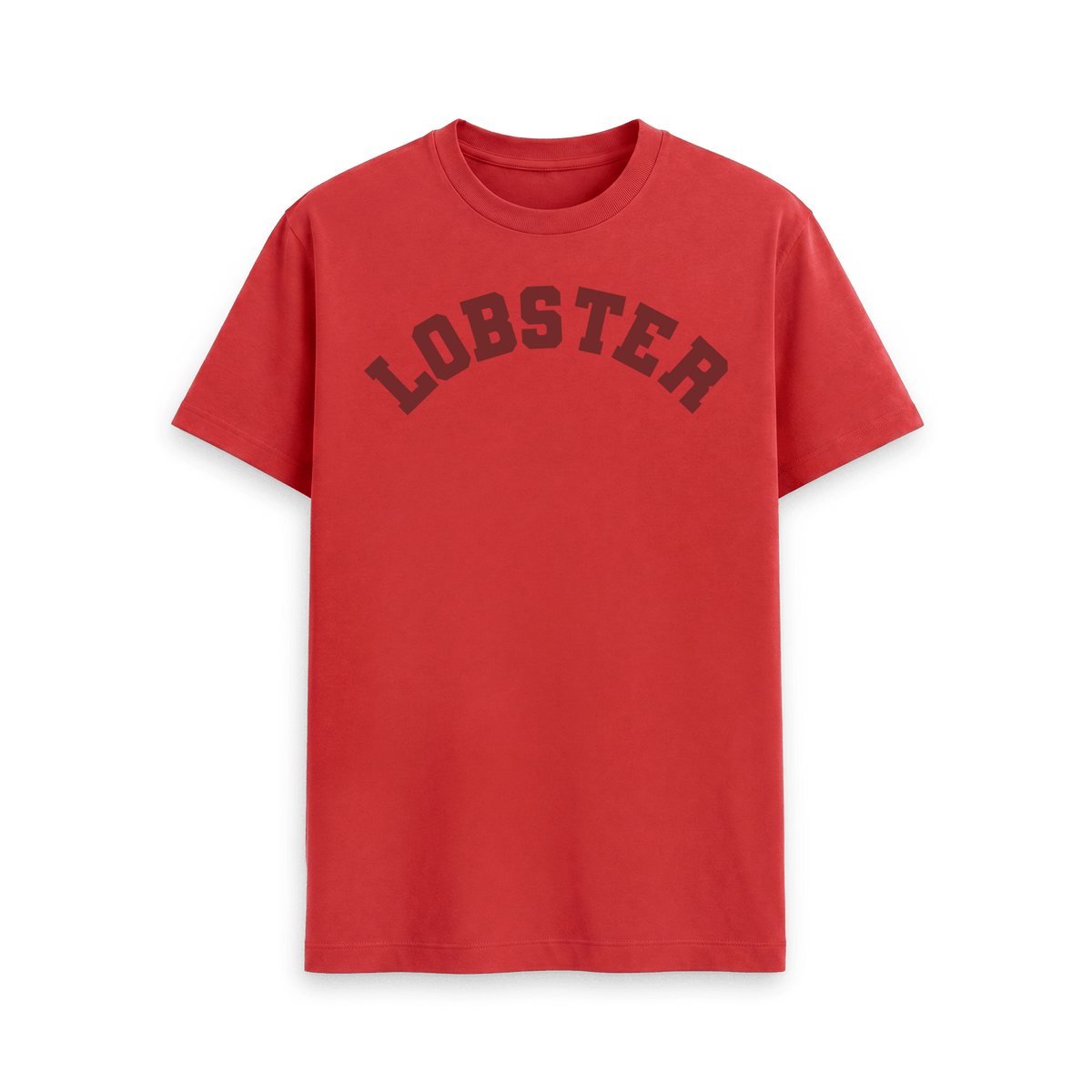 Red Printed T-shirt Front