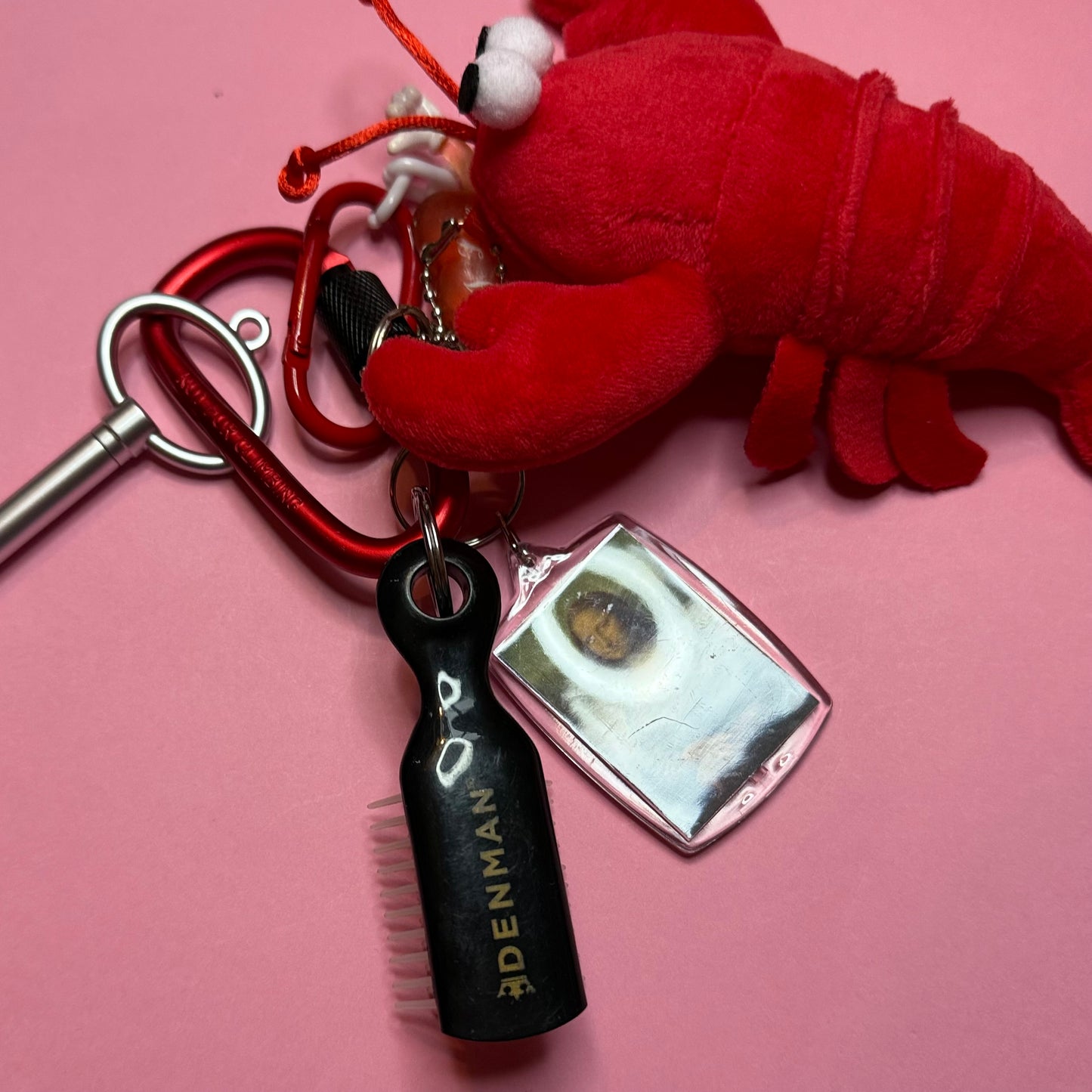 Bag charm and keyring lobster